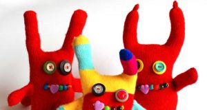 Eski Eldivenlerden Süs Yapımı Eski Eldivenlerden Süs Yapımı