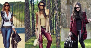 Deri Pantolon Nasıl Kombinlenir? Deri Pantolon Nasıl Kombinlenir