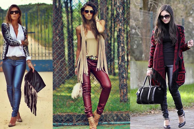 Deri Pantolon Nasıl Kombinlenir? Deri Pantolon Nasıl Kombinlenir