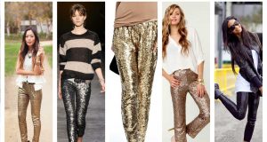 2018 Yılında Metalik Taytlar Çok Moda! 2018 Yılında Metalik Taytlar Çok Moda