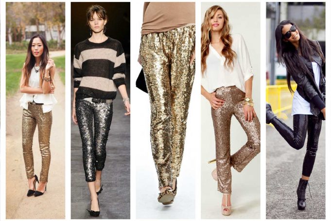 2018 Yılında Metalik Taytlar Çok Moda! 2018 Yılında Metalik Taytlar Çok Moda